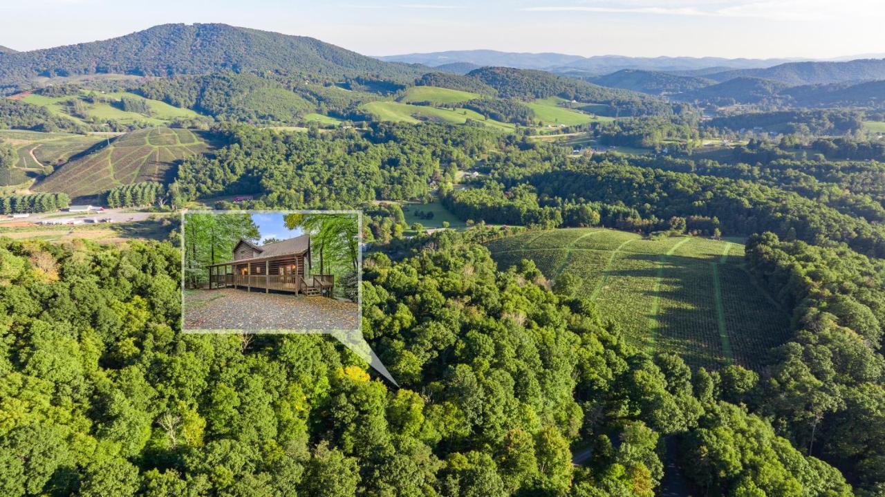 Willa Rustic Retreat West Jefferson Zewnętrze zdjęcie